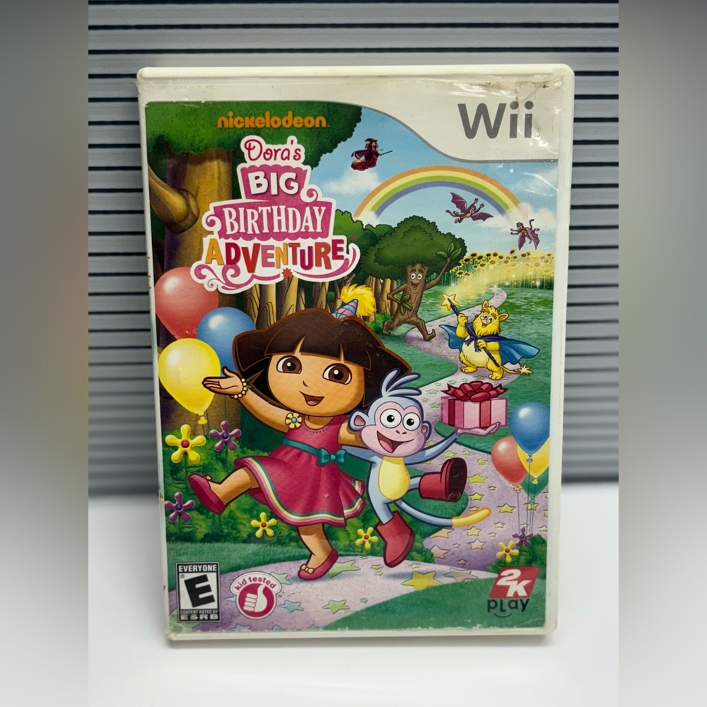 Dora's Big Birthday Adventure for Wii - Tested and Working.